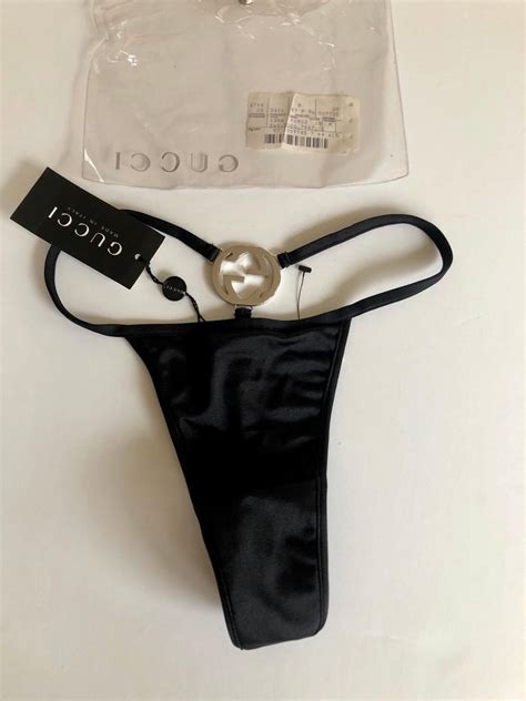 fake gucci thongs|Gucci lace underwear.